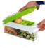 Super Nicer Dicer Fruit Vege Dicer 12pcs Set