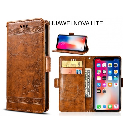 HUAWEI NOVA LITE Case retro leather wallet case