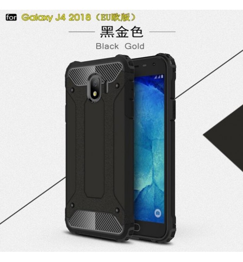 Galaxy J4 2018 Case Armor  Rugged Holster Case