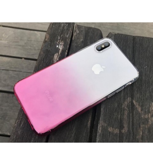 iPhone XS Max TPU Soft Gel Changing Color Case