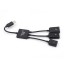 3 in 1 Type C OTG Hub Adapter Cable 3 Port