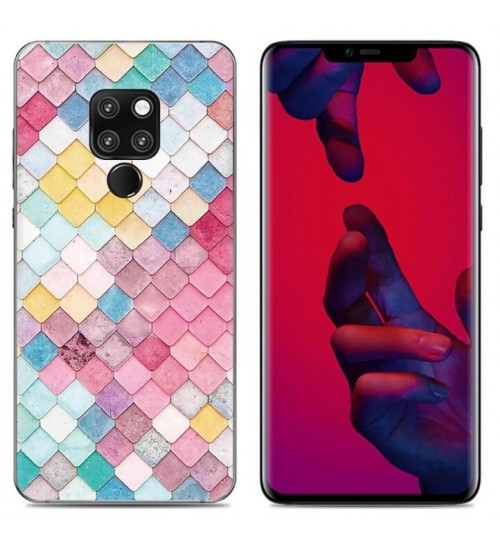 Huawei Mate 20 Case Printed Soft Gel TPU Case