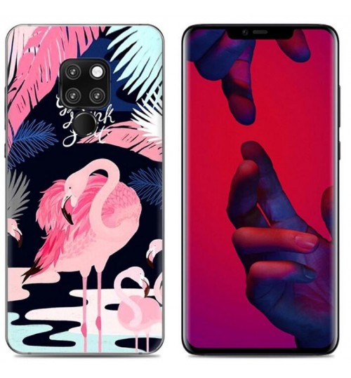 Huawei Mate 20 Pro Case Printed Soft Gel TPU Case