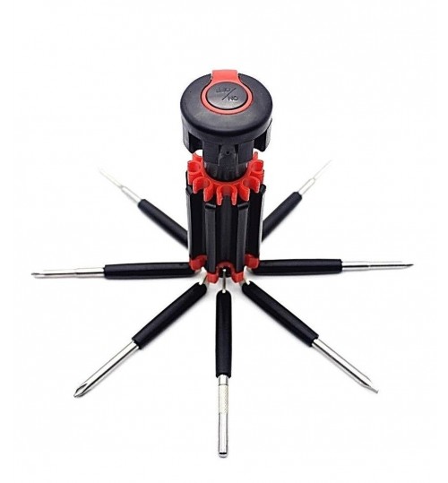 Screwdriver Tools 8 in 1 Set With LED