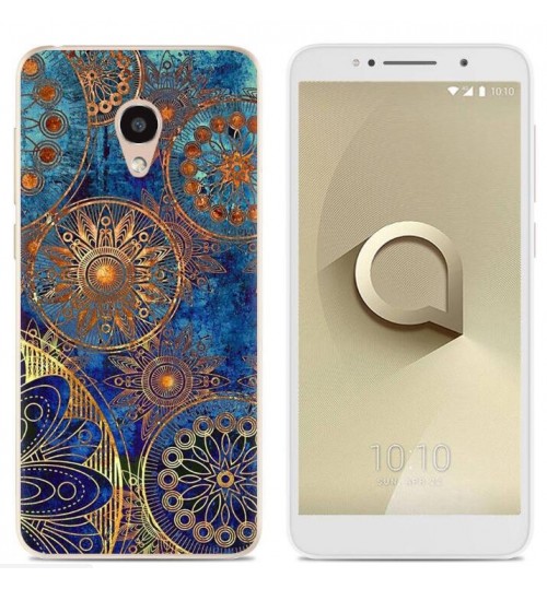 alcatel 3c Case Printed Soft Gel TPU Case