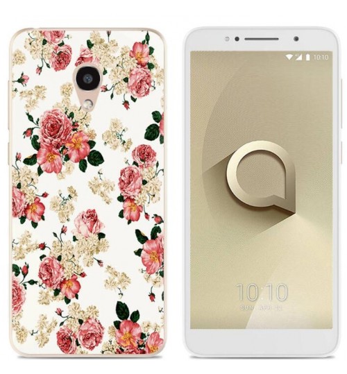 alcatel 3c Case Printed Soft Gel TPU Case