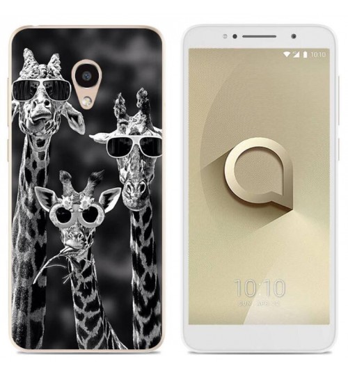 alcatel 3c Case Printed Soft Gel TPU Case