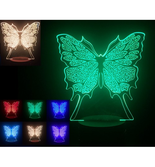 3D Desk Lamp Night LED Light