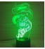 3D Desk Lamp Night LED Light