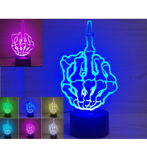 3D Desk Lamp Night LED Light