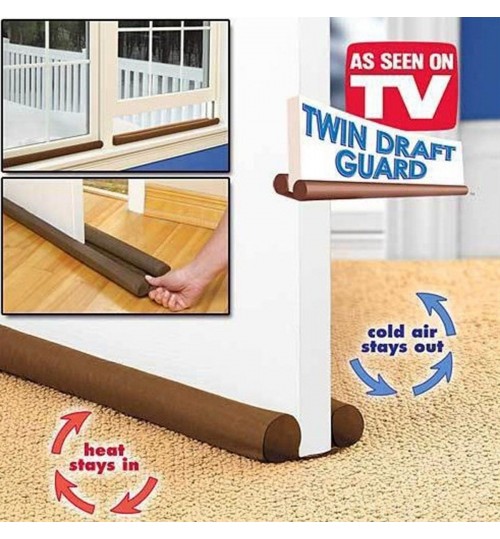 Twin Draft Guard for Door Windows