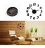 NEW Creative Modern DIY Wall Clock 3D Sticker Home Room Office Decor Time