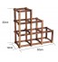 6 Bottle Pine Wood Folding Wine Rack Free Standing Kitchen Stand Bar Storage