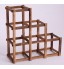 Wooden Bottle Wine Rack 6 pcs