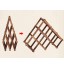 Wooden Bottle Wine Rack 6 pcs