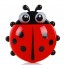 Ladybug Suction Toothbrush Holder