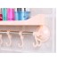 Wall Mounted Towel Rack Bathroom Rail Holder Storage Shelf Plastic