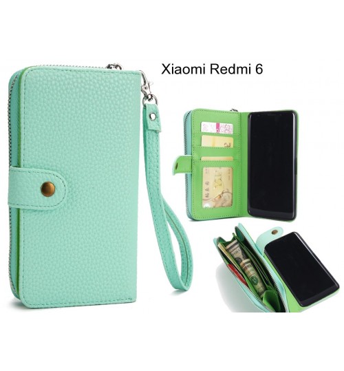 Xiaomi Redmi 6 Case coin wallet case full wallet leather case