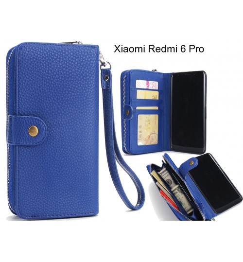 Xiaomi Redmi 6 Pro Case coin wallet case full wallet leather case