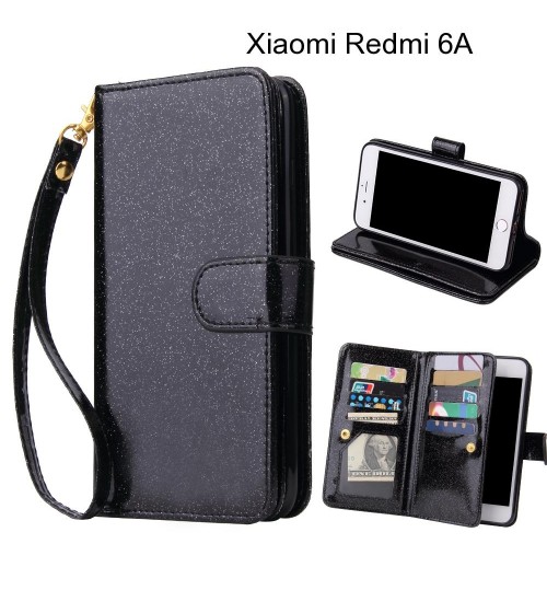 Xiaomi Redmi 6A Case Glaring Multifunction Wallet Leather Case