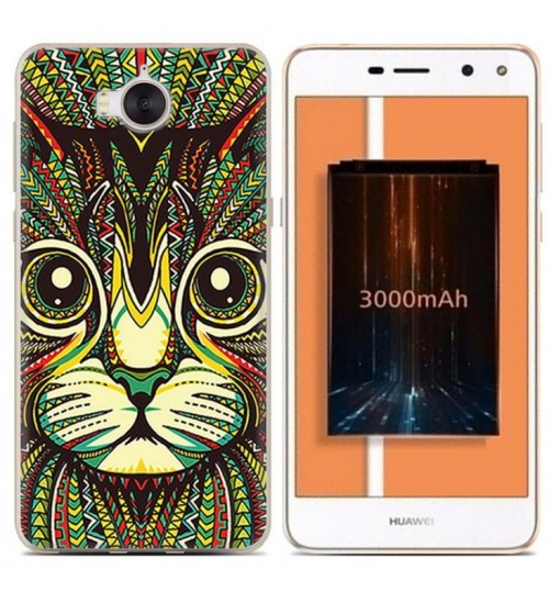 Huawei Y5 2017 case Ultra Slim Soft Gel TPU printed case