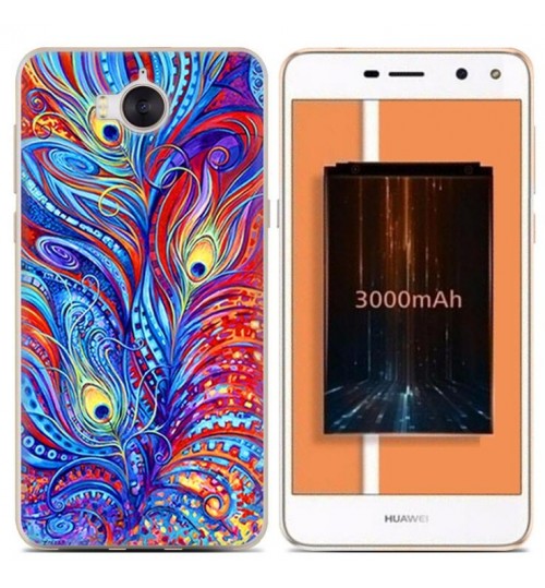 Huawei Y5 2017 case Ultra Slim Soft Gel TPU printed case