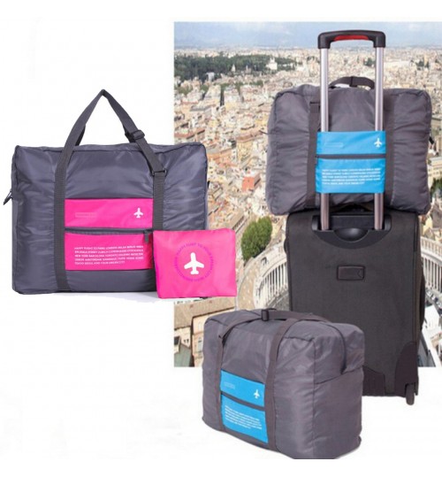 32l Foldable Travel Storage Luggage Hand Shoulder Duffle Bag