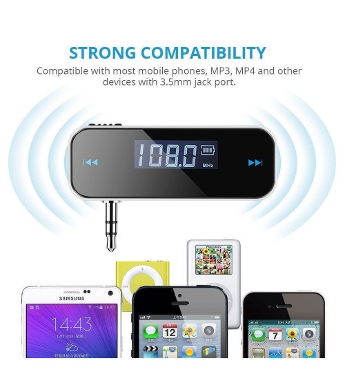 Car Wireless Audio Radio FM Transmitter