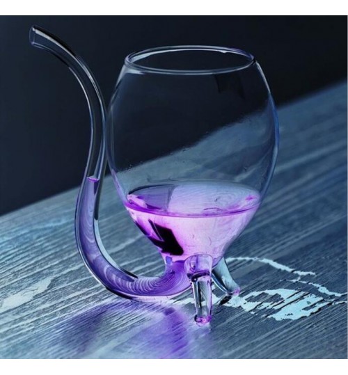 Vampire Devil Red Wine Glass Cup