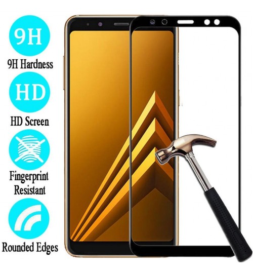 Galaxy J4 Plus Fully Covered 3D Tempered Glass Screen Protector