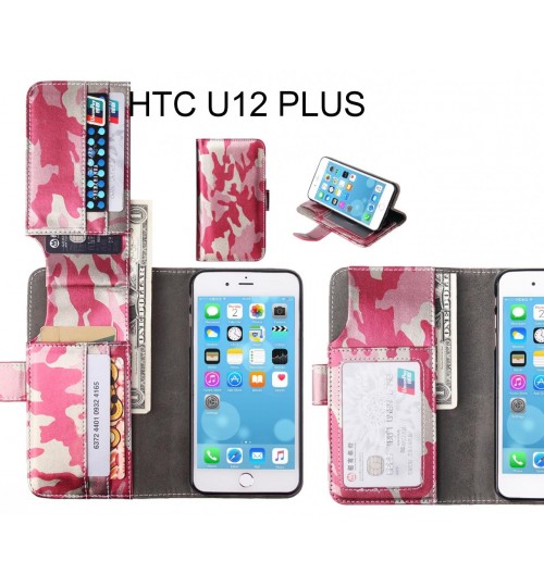 HTC U12 PLUS Case Wallet Leather Flip Case 7 Card Slots