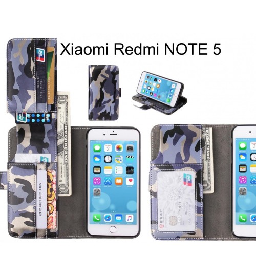 Xiaomi Redmi NOTE 5 Case Wallet Leather Flip Case 7 Card Slots