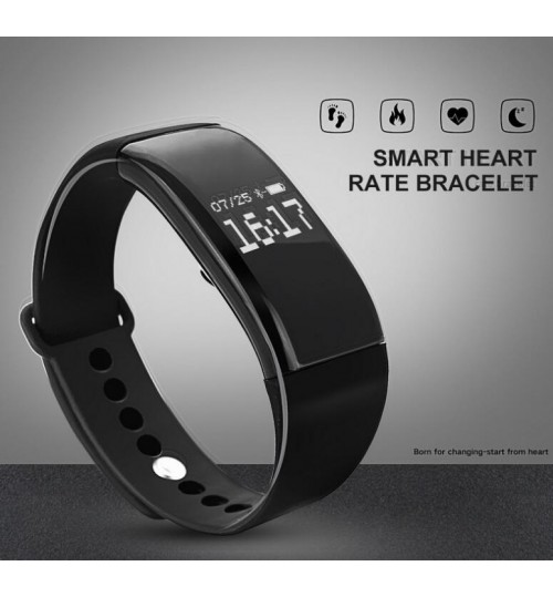 Smart Watch Heart Rate Monitor with Sleeping Track Calls Reminder Alarm Clock