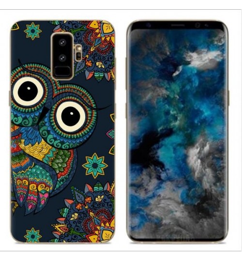 Galaxy S9 PLUS case Ultra Slim Soft Gel TPU printed case soft cover