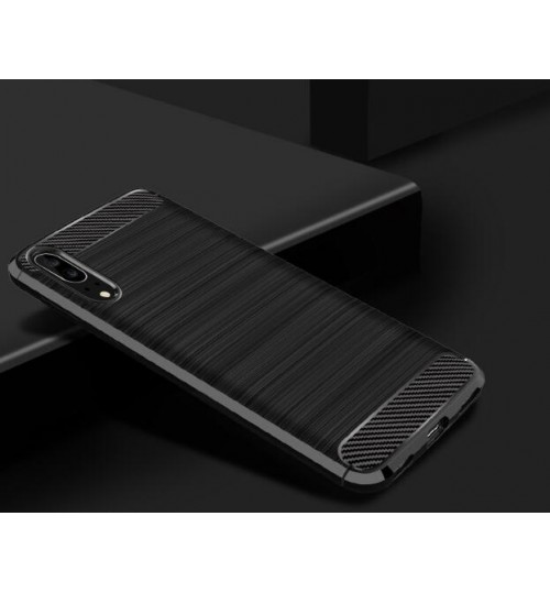 HUAWEI P20 case impact proof rugged case with carbon fiber