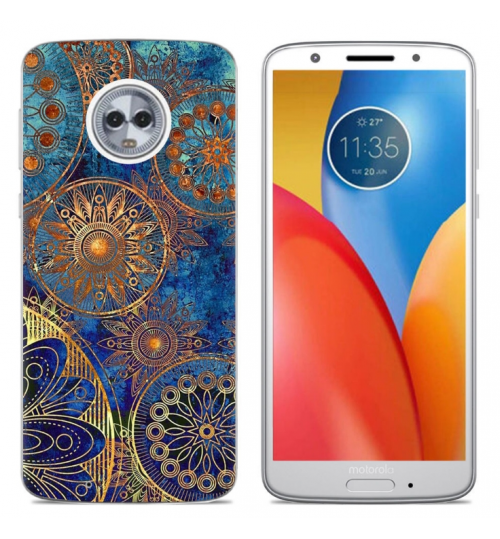 Moto G6 Plus case Ultra Slim Soft Gel TPU printed case soft cover