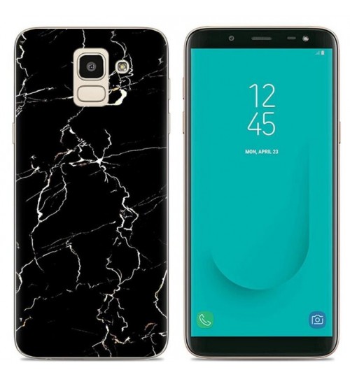 Galaxy J6 Case Printed Soft Gel TPU Case