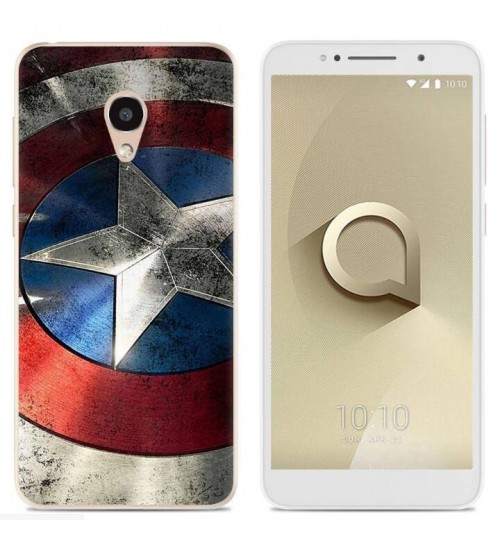 alcatel 3c Case Printed Soft Gel TPU Case