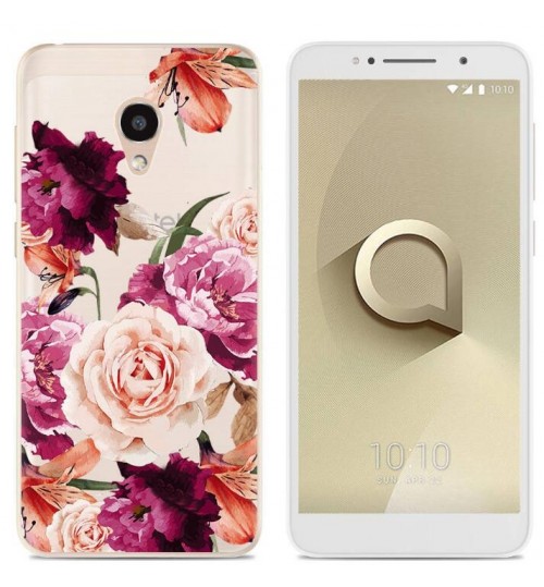 alcatel 3c Case Printed Soft Gel TPU Case