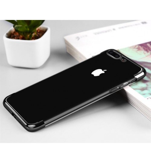 iPhone 7 plus case bumper  clear gel back cover