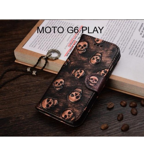 MOTO G6 PLAY  case Leather Wallet Case Cover