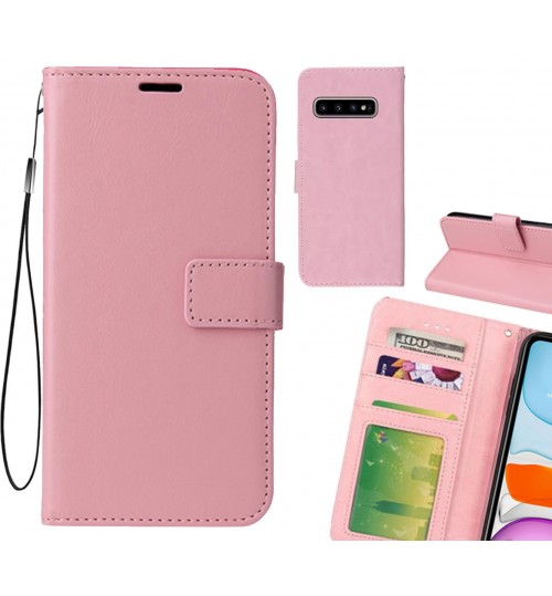 Galaxy S10 case Fine leather wallet case