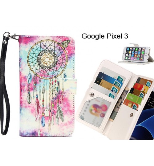Google Pixel 3 case Multifunction wallet leather case