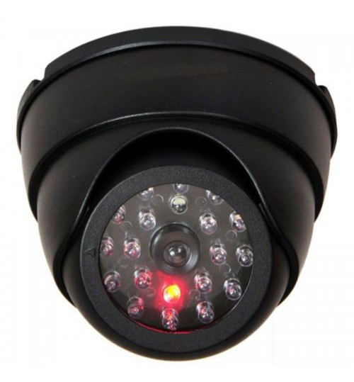 Dummy Dome Security Camera with 30pcs False IR LEDs