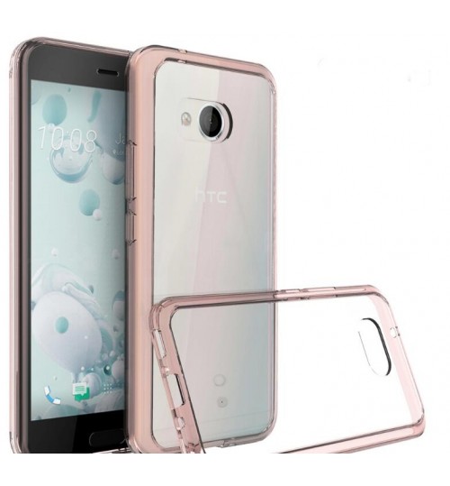 HTC U11 case bumper  clear gel back cover