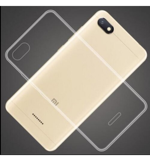 Xiaomi Redmi 6A Case Clear Gel Ultra Thin soft tpu case