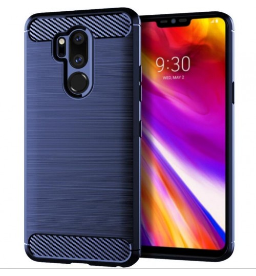 LG G7 Case Carbon Fibre Shockproof Armour Case