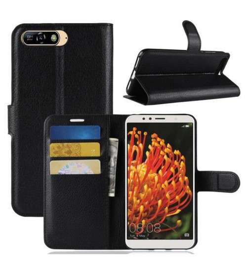 Huawei Y6 2018 wallet leather case