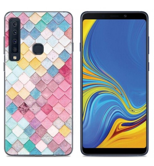 Galaxy A9 2018 Case Printed Soft Gel TPU Case