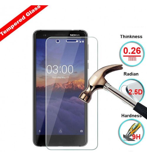 Nokia 3.1 Plus Tempered Glass Screen Protector